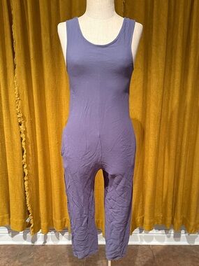 Sleeveless Lavender Gray Jumpsuit
